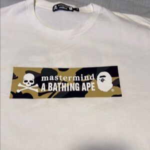 Bape X Mastermind T-shirt Collab